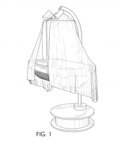 Design Patent Example: Bassinett